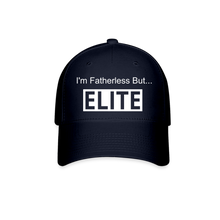 Load image into Gallery viewer, Baseball Cap I'm Fatherless But...Elite - navy