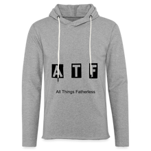 Load image into Gallery viewer, Unisex Lightweight Terry Hoodie - heather gray