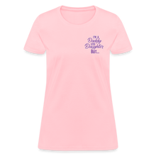 Load image into Gallery viewer, Fatherless Women's T-Shirt (I'm the Boss) - pink
